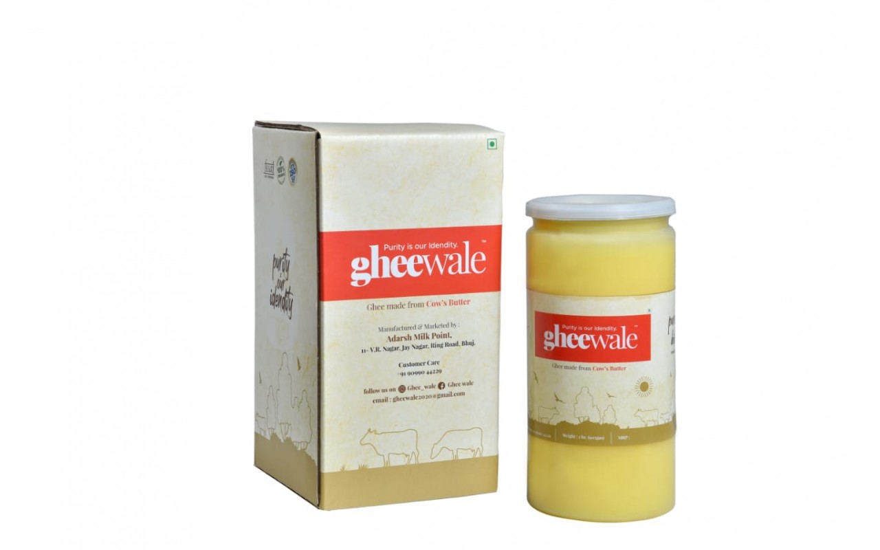 GHEEWALE PURE DESI (A2) BILONA COW GHEE 1000ML 