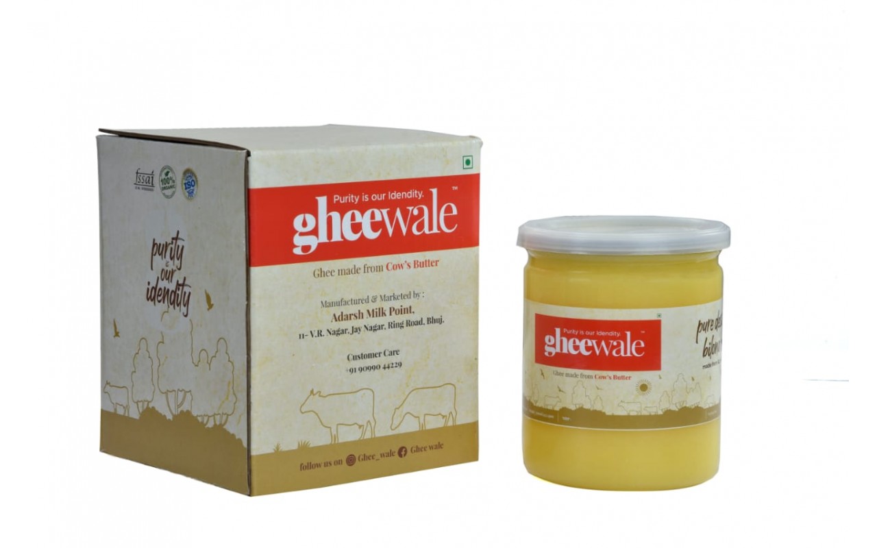 GHEEWALE PURE DESI (A2) BILONA COW GHEE 500ML